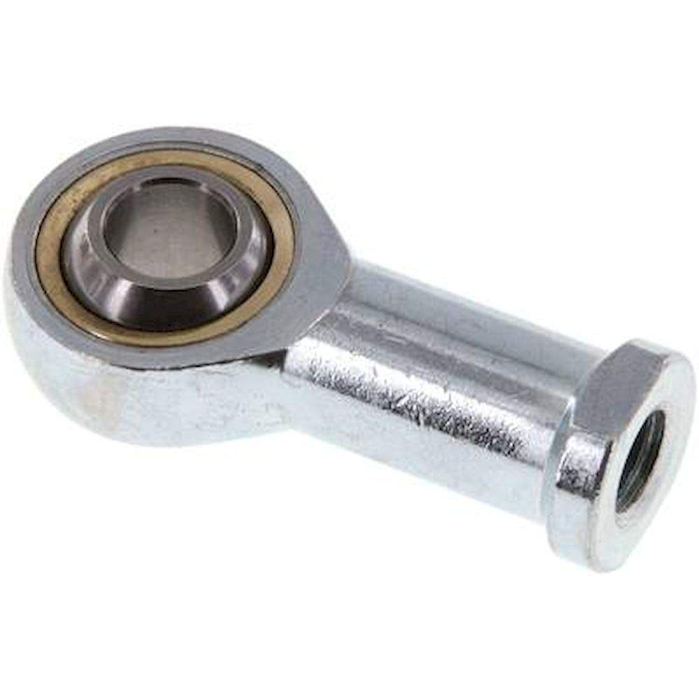 Swivel head, M 12, Zinc plated steel