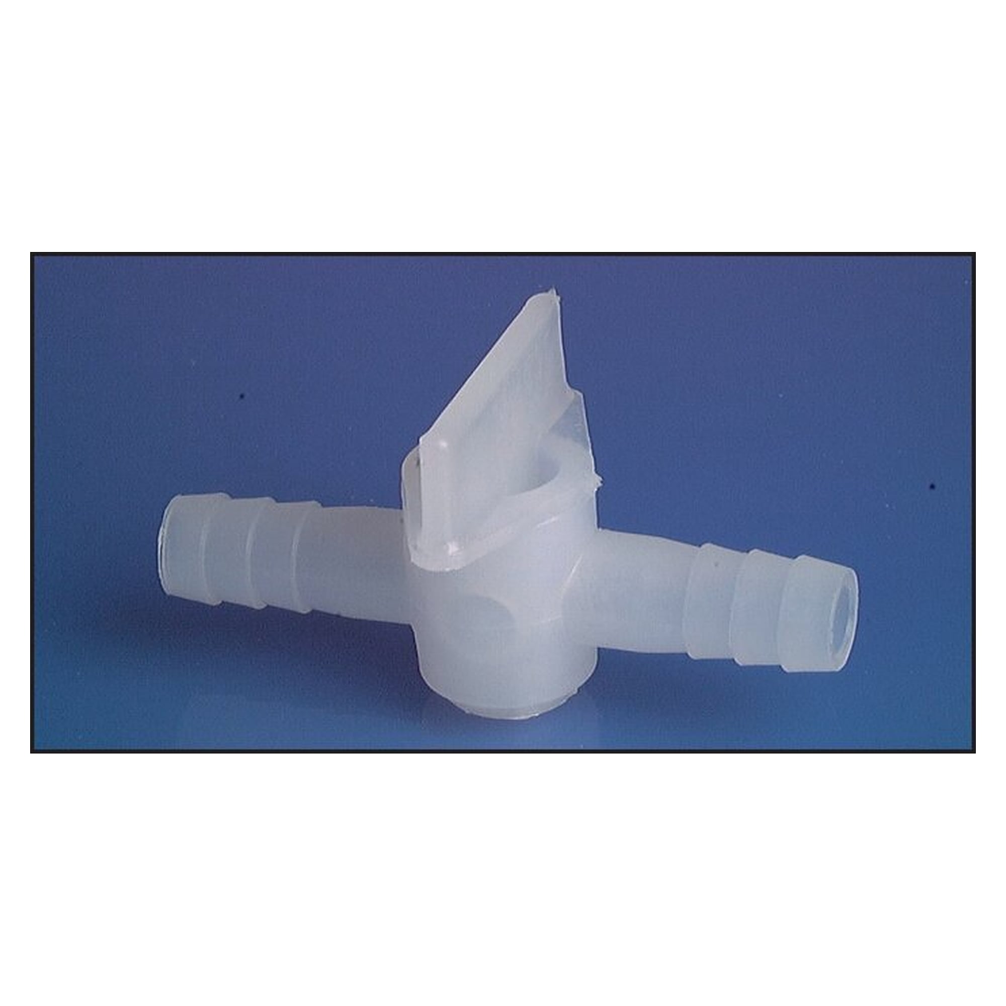 Labor-Schlauchhahn (PE), 13 (1/2") mm, DN 9, Polyethylen, für industrielle Rohrleitungen