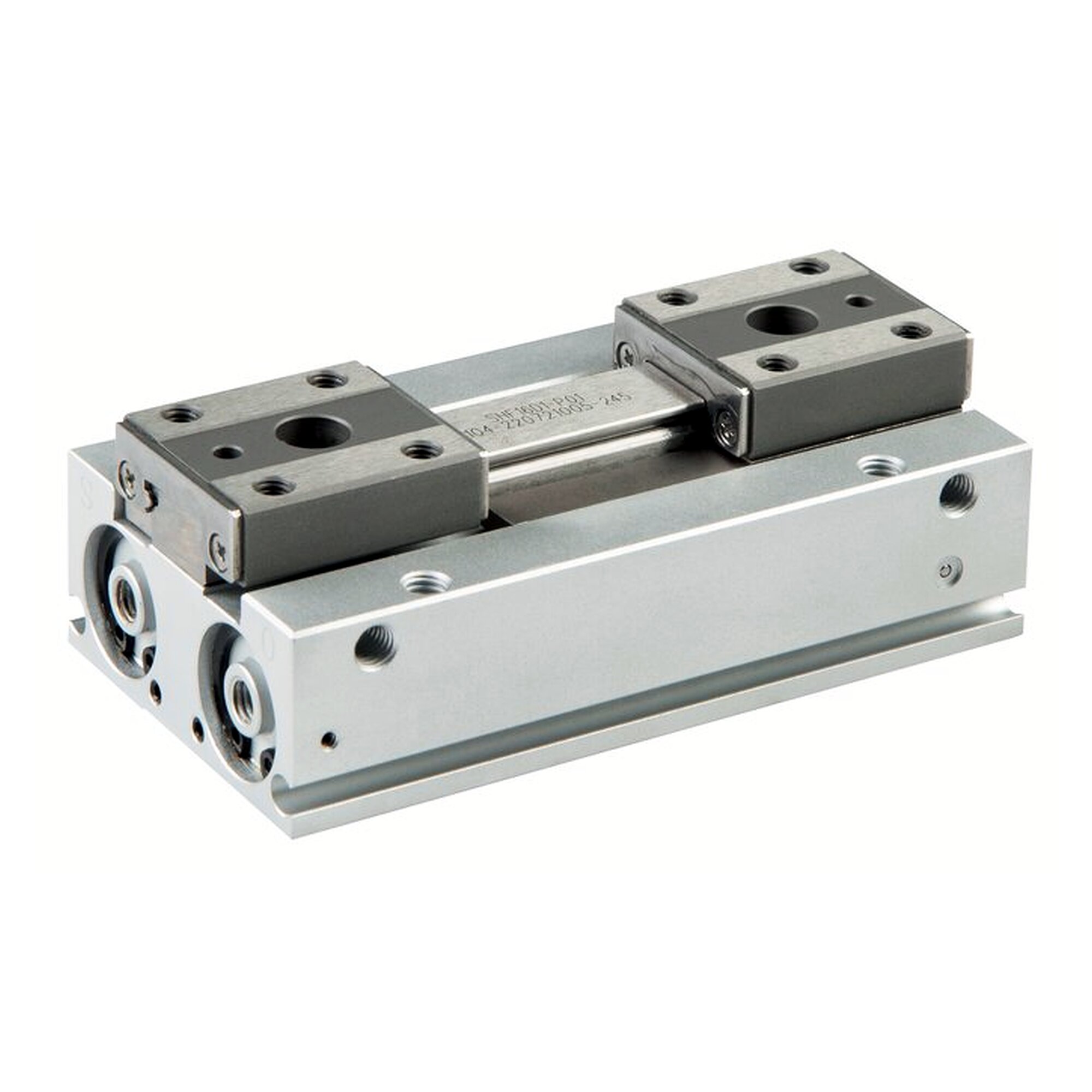Parallelgreifer, Aluminium eloxiert / Stahl verzinkt / Edelstahl, Kolbendurchmesser 20 mm, Kurzhub