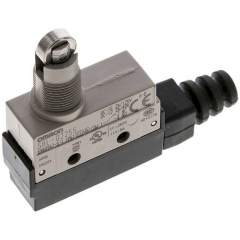 Omron SHLQ2255. Omron sub-miniature switch, Roller plunger, front plate assembly