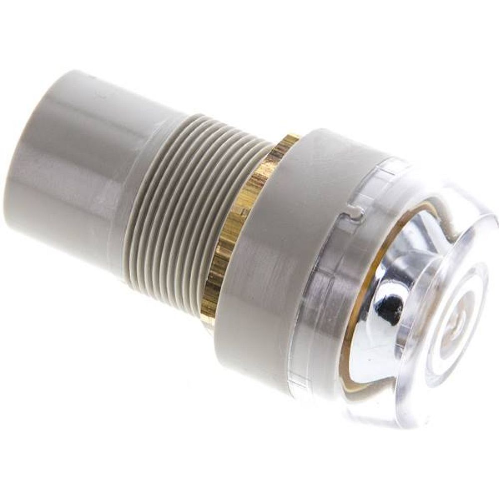 SI 4 GELB Kunststoff-Druckanzeige, gelb, Steckschlauch 4 mm Ø außen