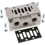 YPC SIB53-S. Anschlussplatte ISO 5599-1 Größe 2, G 1/2"