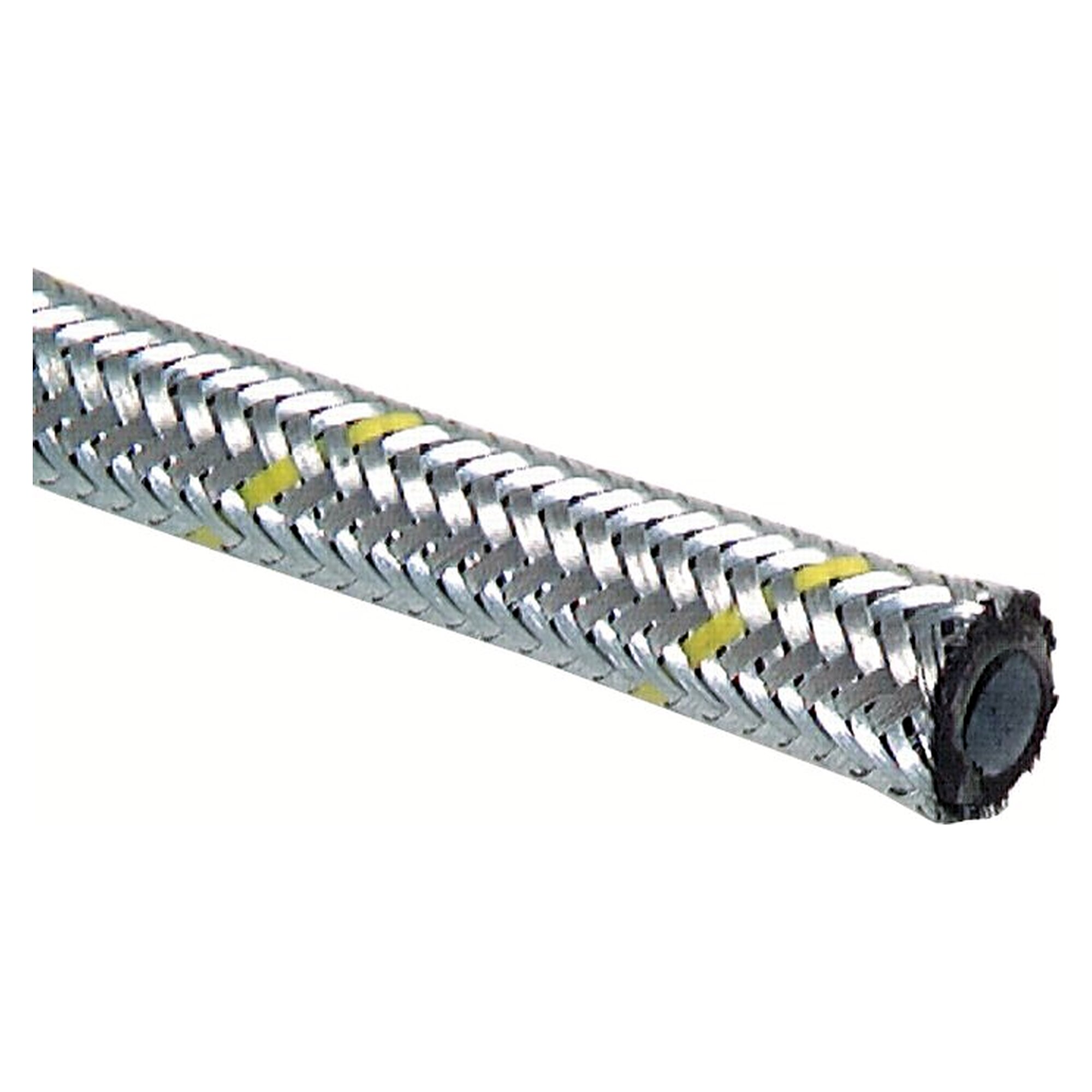 Silberschlauch (Kraftstoffschlauch) 4x7mm, Betriebsdruck 20 bar
