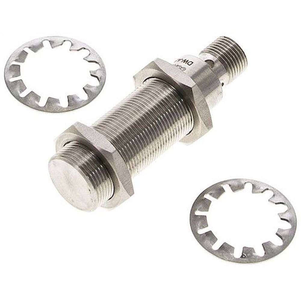 Ind. proximity switch, M 12, SN3 - M 12 plug (A-coded, 4-pole)