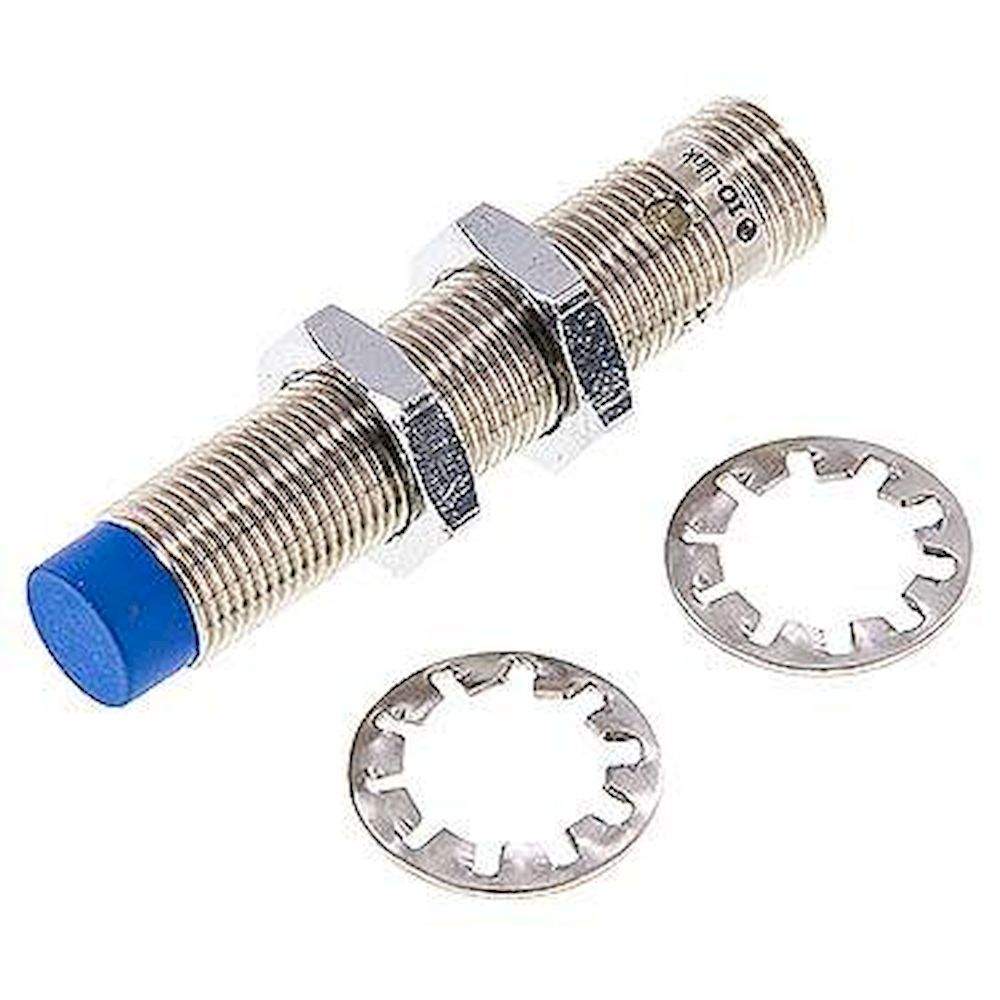 Ind. proximity switch, M 12, SN4 - M 12 plug (A-coded, 4-pole)