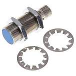 Ind. proximity switch, M 18, SN5 - M 12 plug (A-coded, 4-pole)