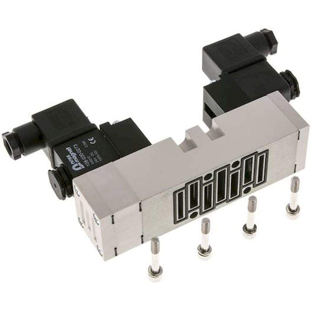 YPC SIV453 IPSC-A1. ISO-Ventil (Größe 1), 5/3-Wege, Mittelstellung belüftet, 115 V AC