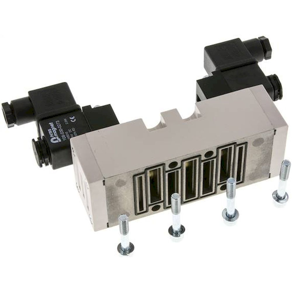 YPC SIV520 IPSC-D2. ISO-Ventil (Größe 2), 5/2-Wege, Impulsventil, 12 V DC