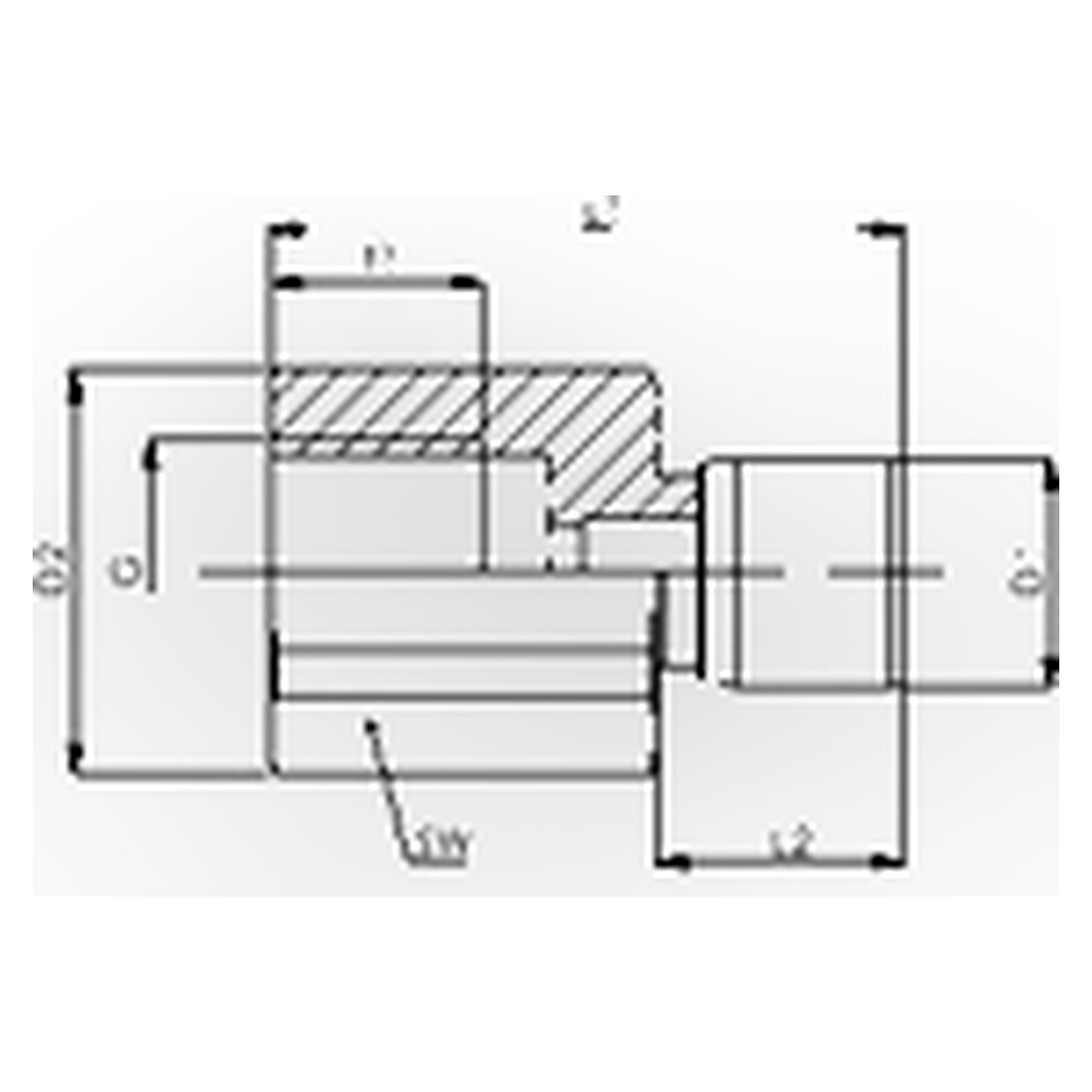 Straight push-in fitting »NonPlusUltra«, G1/8i., Ø8, PU10 - Riegler 131144
