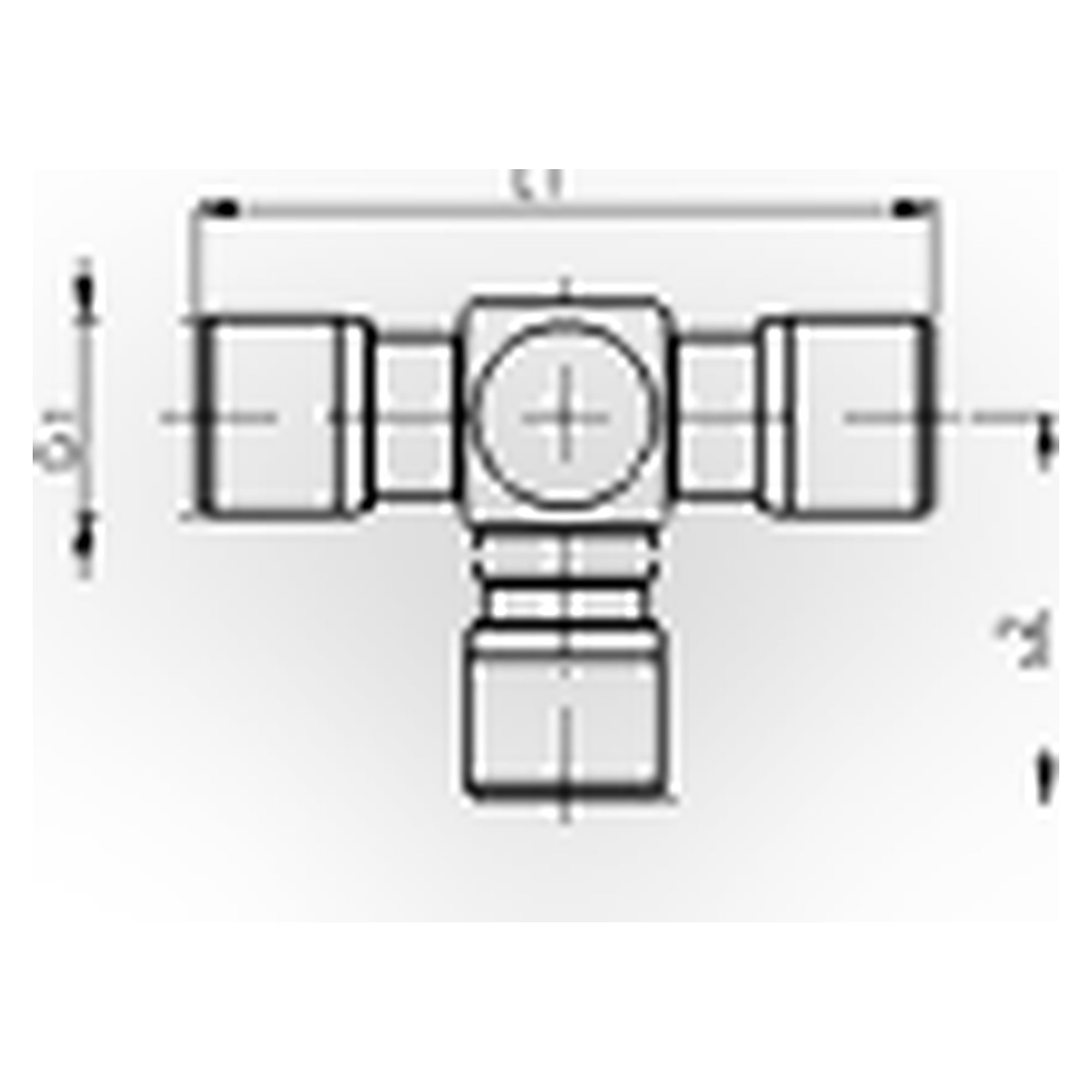 T-Steckverbindung »NonPlusUltra«, Ø 8 mm, VPE 10 Stk. - Riegler 132107