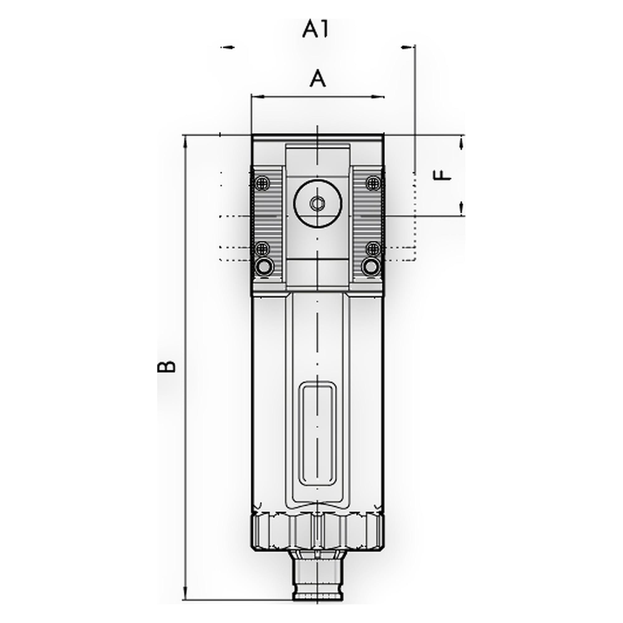 Activated carbon filter »SYNTESI«, size2, G 1, 0.003 mg/m³, RMSA - Riegler 144670