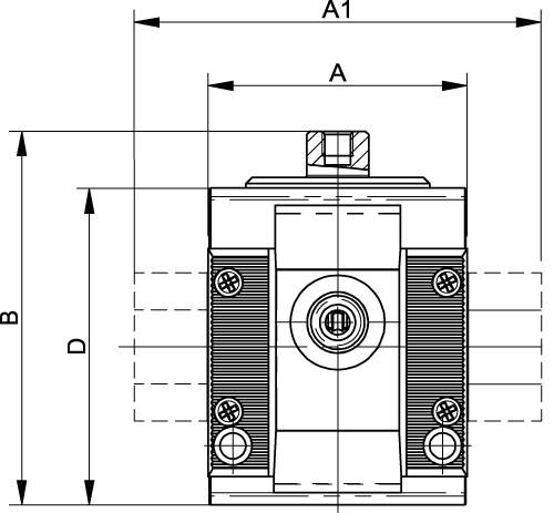 Pressure regulator pilot-operated »SYNTESI«, size 2, G 1 - Riegler 146089