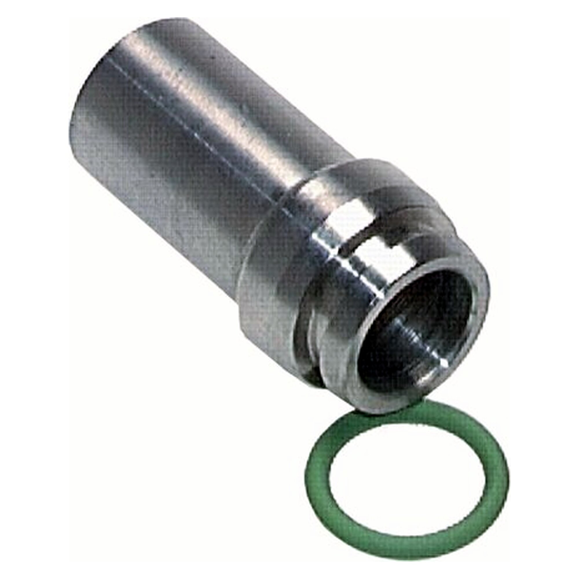 Weld nipple with O-ring seal, tube 12 x 1.5 mm, stainless steel 1.4571