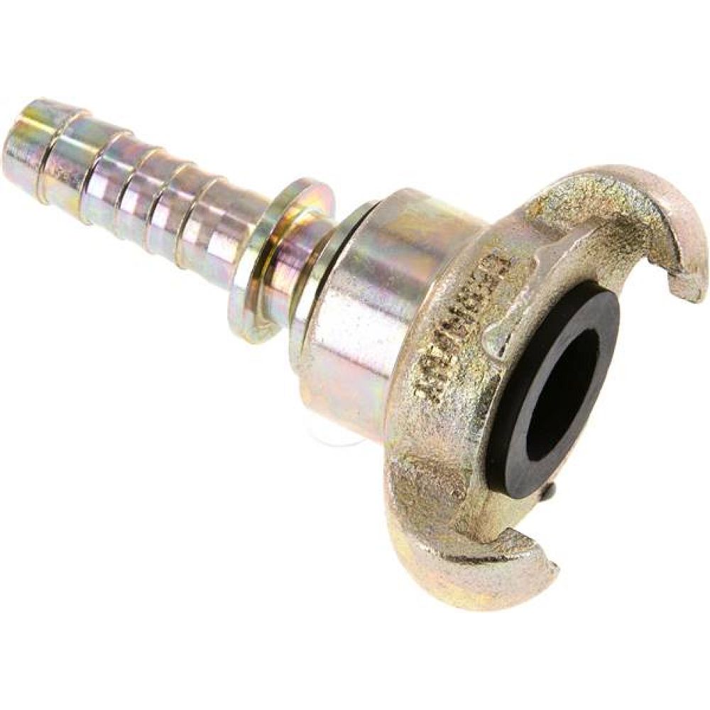 Kompressorkupplung 13 (1/2") mm Schlauch, drehbar, S-Bund