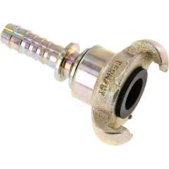 Kompressorkupplung 13 (1/2") mm Schlauch, drehbar, S-Bund