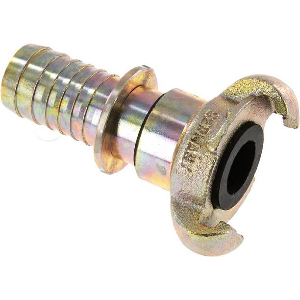 Kompressorkupplung 25 (1") mm Schlauch, drehbar, S-Bund