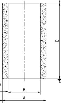 Filterelement 40 µm, Sinterbronze, für Filter »Standard«, BG 3 - Riegler 100984