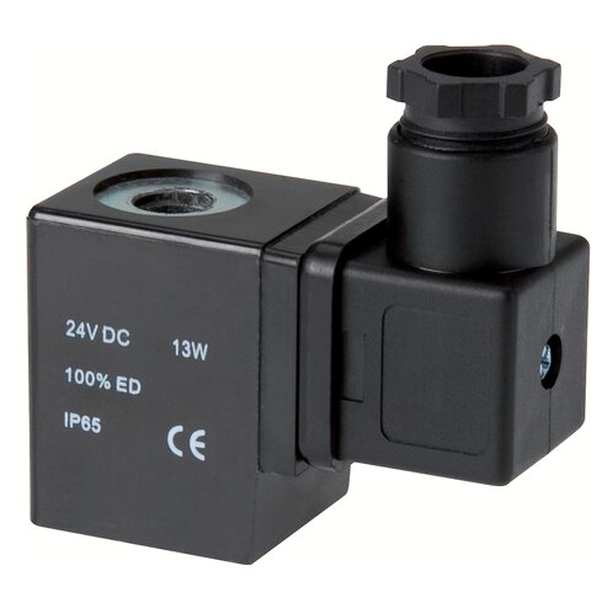 Solenoid coil, 115 V AC, coil form C, plug size 3, 28 - 29 VA, 36 x 54 x 53