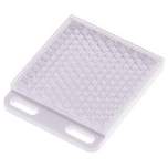 Reflektor, rechteckig, 60,3 x 51,4mm, 2 Langlöcher Ø 4,8 x 9,5 (einseitig)