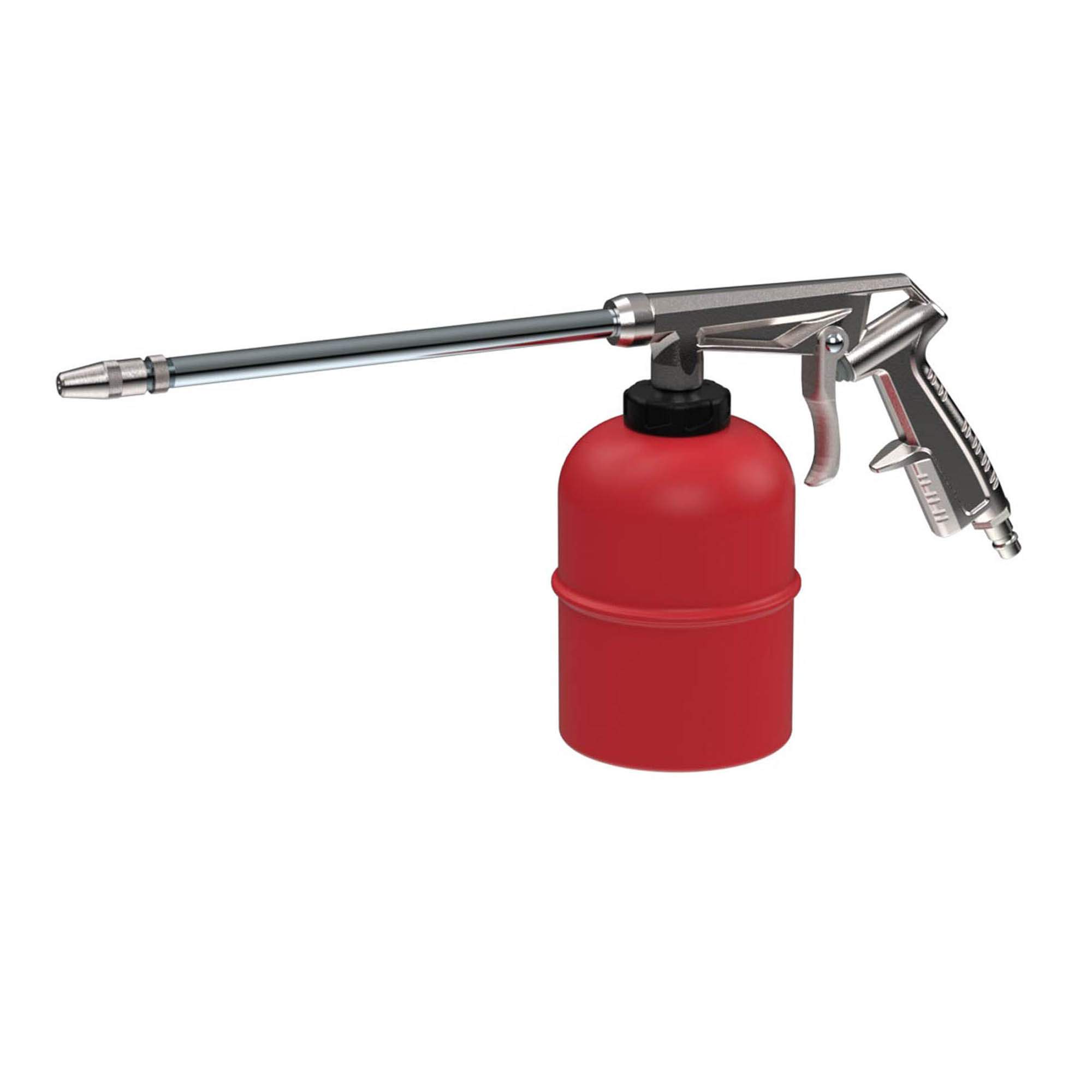 Spray gun straight spray pipe, Plastic, Plug-in nipple I.D. 7.2 - Riegler 100307