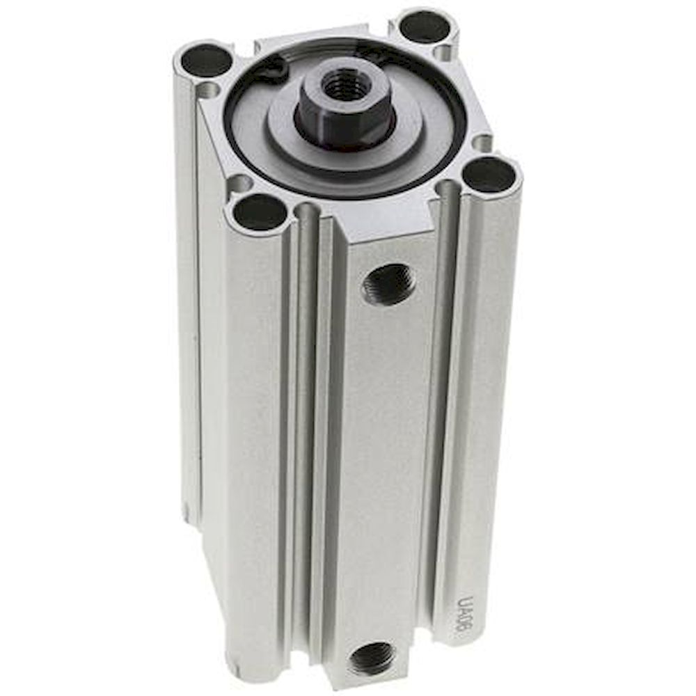 EMC SQN 40/80 SZ. Kompaktzylinder, doppeltwirkend, Kolben 40mm, Hub 80mm