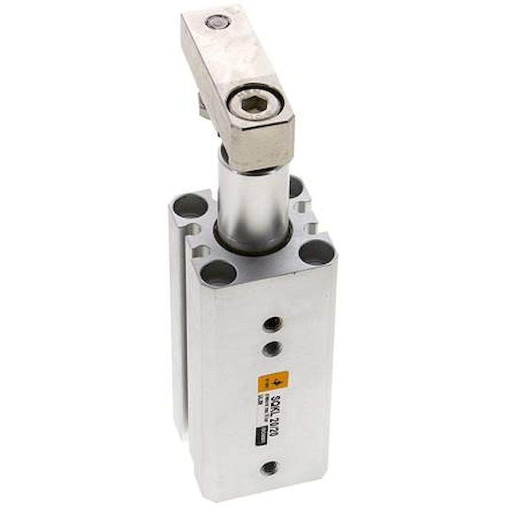 EMC SQKL 20/20. Swivel clamps / clamping cylinder 20 mm, clamping stroke 20mm left turning (turns counter-clockwis