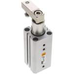 EMC SQKL 25/20. Swivel clamps / clamping cylinder 25 mm, clamping stroke 20mm left turning (turns counter-clockwis