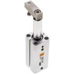 EMC SQKR 16/30. Swivel clamps / clamping cylinder 16 mm, clamping stroke 30mm right turning (turns clockwise at te