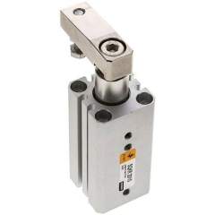 EMC SQKR 20/10. Swivel clamps / clamping cylinder 20 mm, clamping stroke 10mm right turning (turns clockwise at te