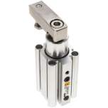 EMC SQKR 32/10. Swivel clamps / clamping cylinder 32 mm, clamping stroke 10mm right turning (turns clockwise at te