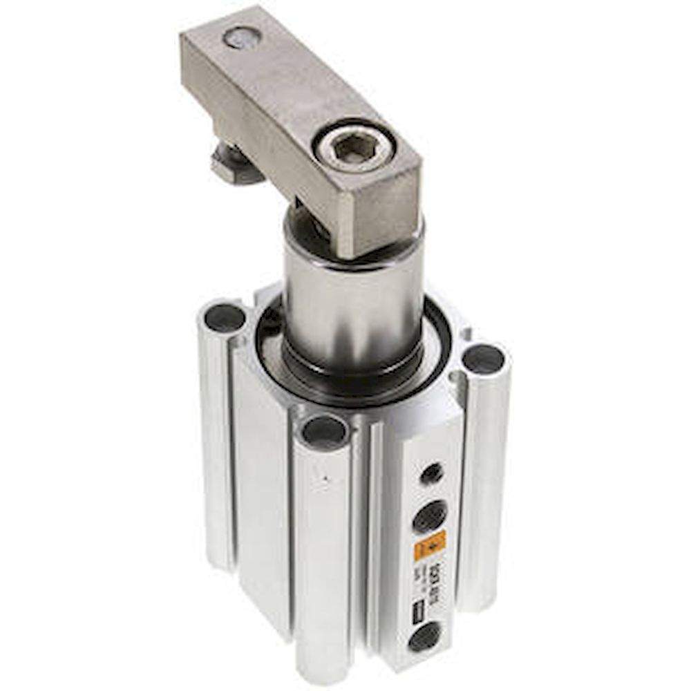 EMC SQKR 40/10. Swivel clamps / clamping cylinder 40 mm, clamping stroke 10mm right turning (turns clockwise at te