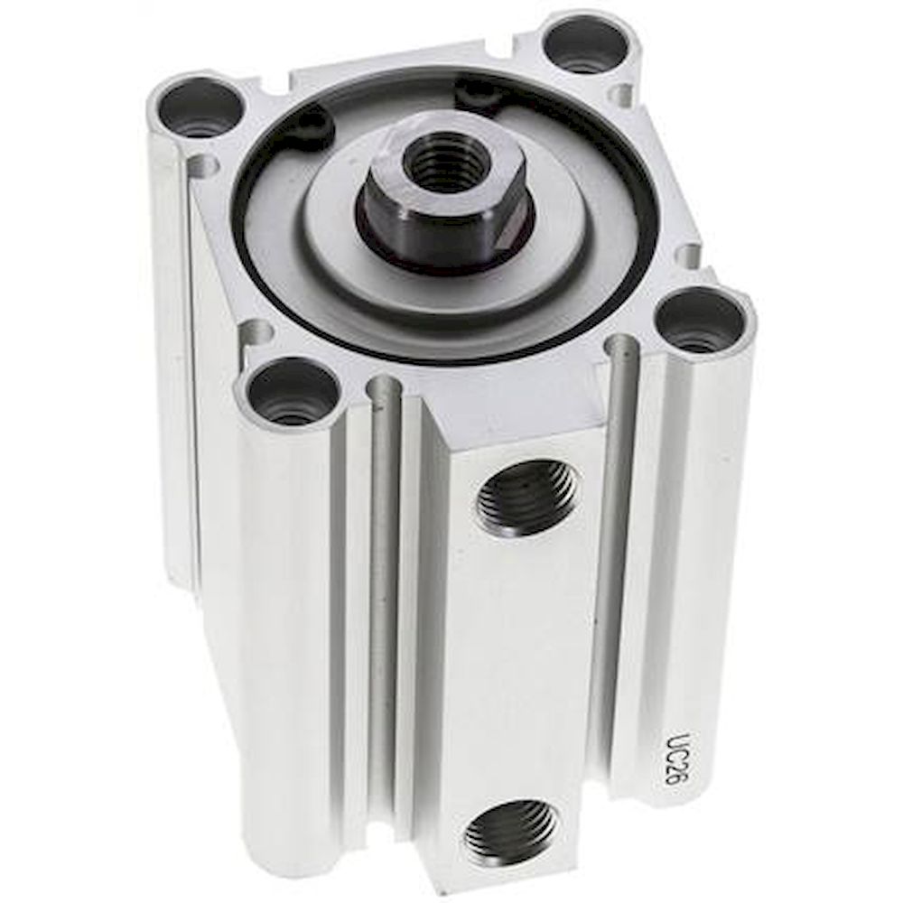 EMC SQN 50/45 SZ. Kompaktzylinder, doppeltwirkend, Kolben 50mm, Hub 45mm