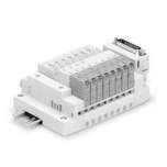 SMC SS5V2-16FD1-06B-C8. SS5V2-16F/P*, D-sub Connector / Flat Ribbon Cable