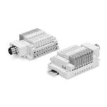 SMC SS5V2-16FD1-10B-C8. SS5V2-10F/P*, D-Sub Steckverbinder / Flachbandkabel