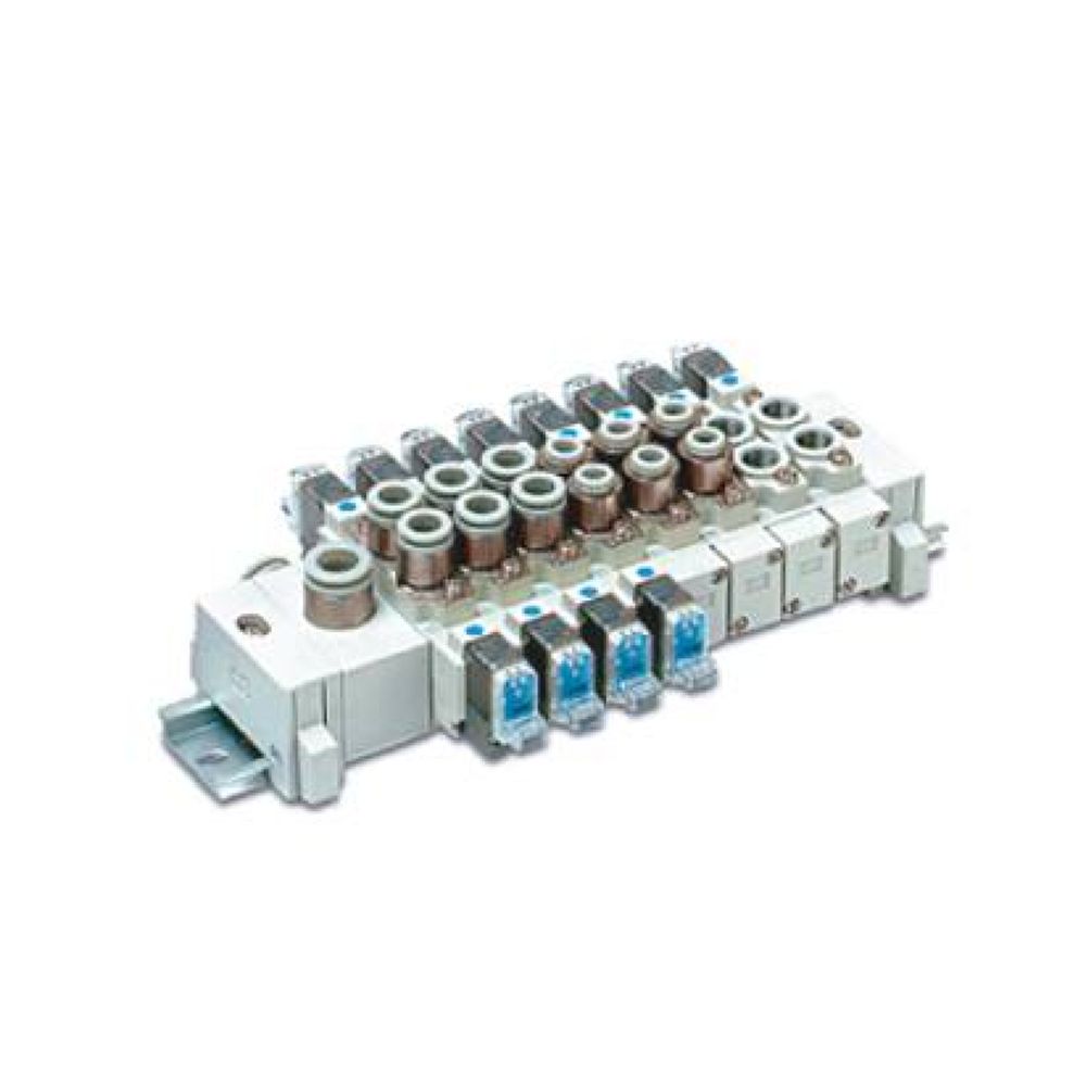 SMC SS5Y3-60-04B-Q. SS5Y3-60, Serie 3000 Mehrfachanschlussplatte Kassettenversion, Rohrversion