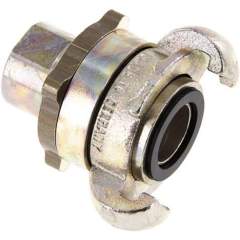 Sicherheits-Kompressorkuppl. G 1/2"(IG), Temperguss verzinkt