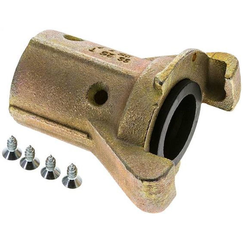 Sandstrahlkupplung Temperguss verzinkt, Schlauch 25x39 mm