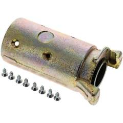 Sandstrahlkupplung Temperguss verzinkt, Schlauch 38x56 mm