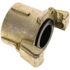 Sandstrahlkupplung Temperguss verzinkt, Grobgewinde 50mm (IG)