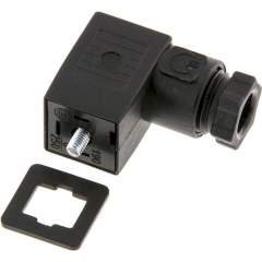 ST 00. Stecker Größe 0 (Industrienorm C), schwarz