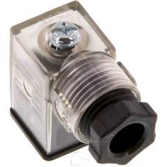 ST-00-LED-24V. LED plug size 0 (Industry standard C), 24V AC/DC