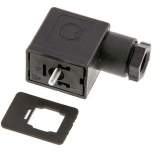 ST 01 B. Stecker Größe 1B (DIN/EN-B), schwarz