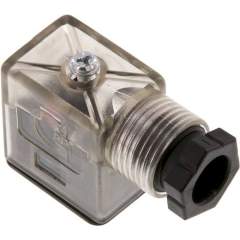 ST 01 LED 230V. LED-Stecker Größe 1 (Industrienorm B), 230 V AC