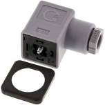 ST 03 HG. Stecker Größe 3 (DIN/EN-A), grau