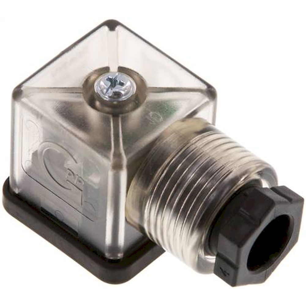 ST-03-LED-24V. LED plug size 3 (DIN/EN-A), 24V AC/DC