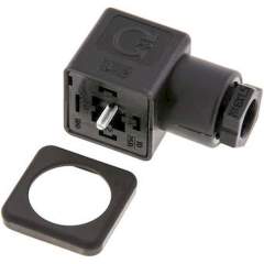 ST 04. Stecker Größe 3 (DIN/EN-A), schwarz