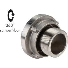 Storz-Kupplung G 4"(AG), 110-A, 1.4581