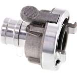 Storz-Kupplung 25-D, 25 (1")mm Schlauch, Aluminium (geschmiedet)