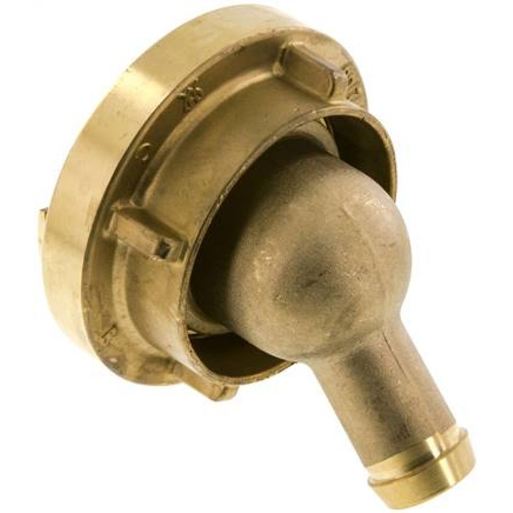 50° Storz-Kupplung 25 (1")mm Schlauch 52-C, Messing