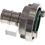 Storz-Kupplung 52-C, 38 (1-1/2")mm Schlauch, 1.4581